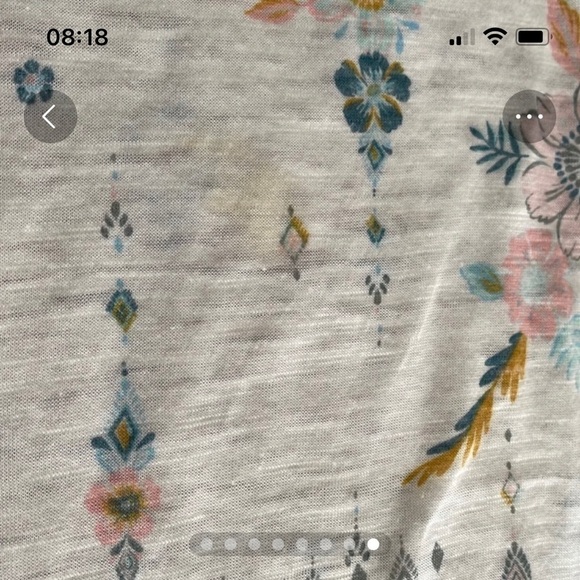 Mudd Floral Print Shirt Size Small - Picture 8 of 8